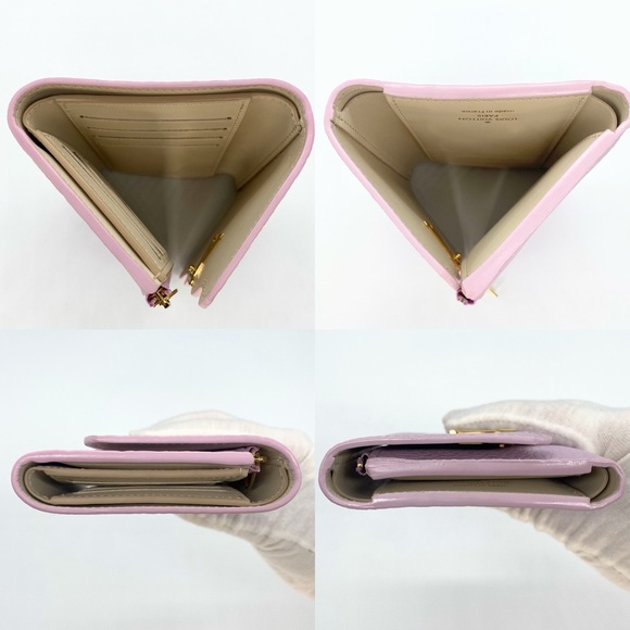Louis Vuitton Portefeuille Capucines Compact Trifold Wallet Pink Mother of Pearl - Picture 9 of 16